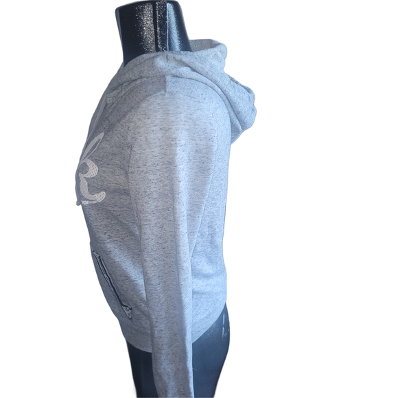 PINK Victoria's Secret Gray Pullover Hoodie XS - Picture 4 of 6